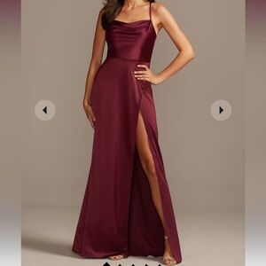 Satin Bridesmaids Dress